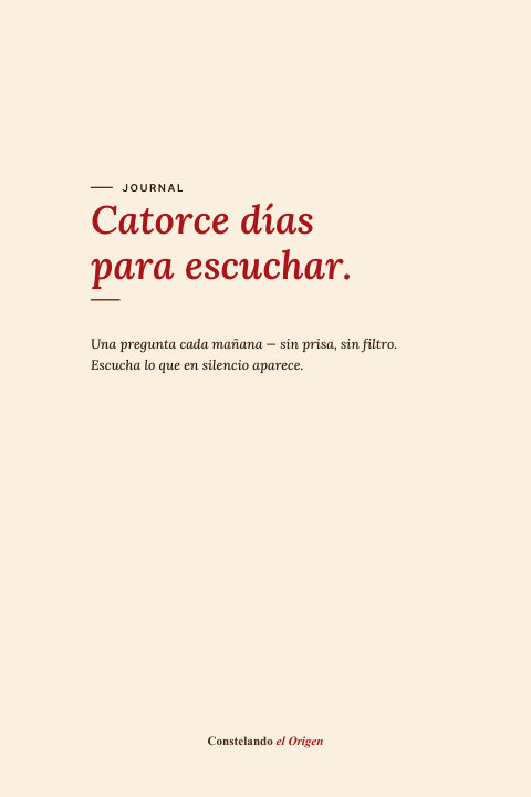 Vista previa: Journal 14 días
