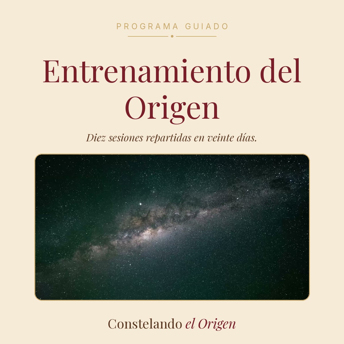 Entrenamiento del Origen · 20 días