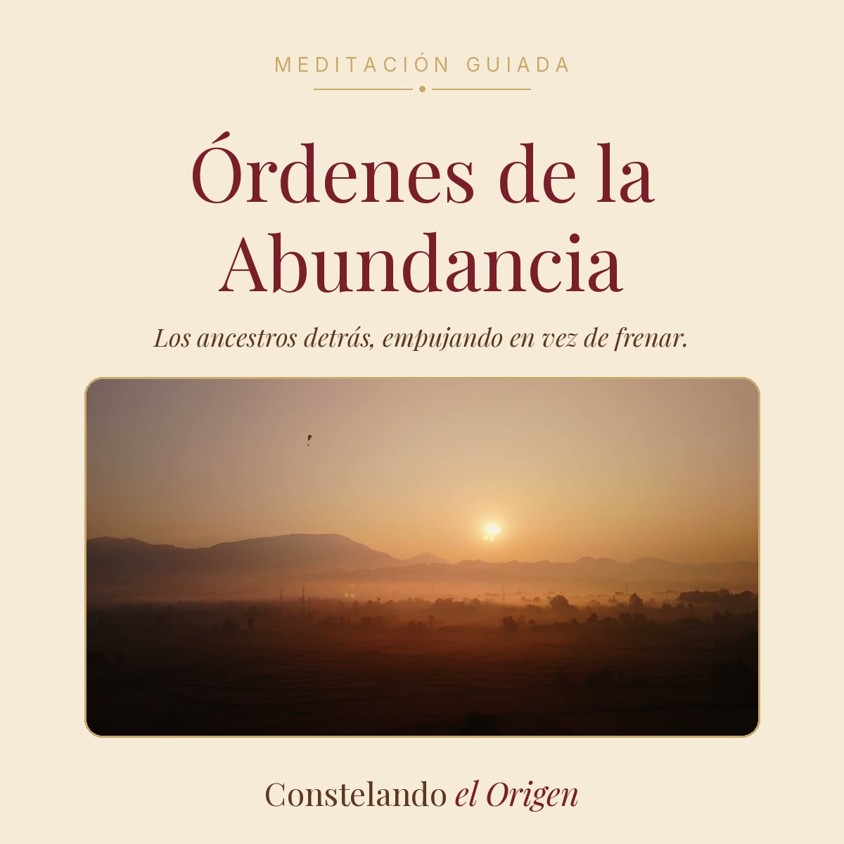 Los órdenes de la abundancia