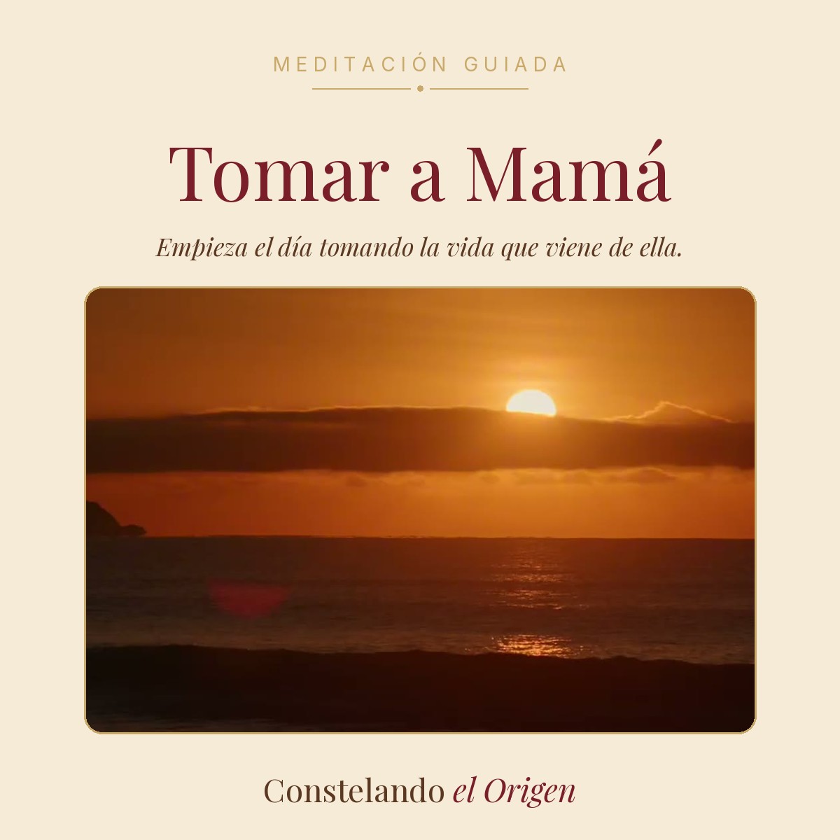 Tomar a mamá