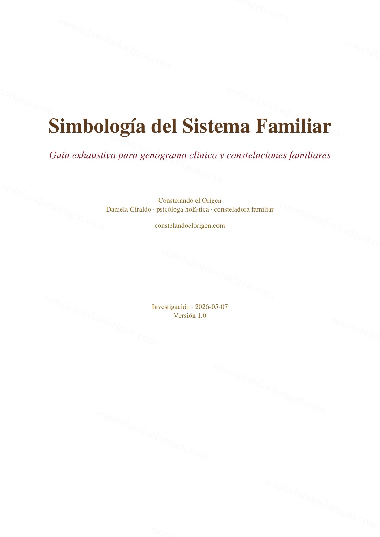 Guía de simbología — página 1